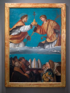 거룩한 십자가와 성 파우스티노와 성 요비타_by Moretto da Brescia_in the Tosio Martinengo Art Gallery in Brescia_Italy.jpg